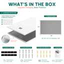 RemixOri 36" x 24" Magnetic Board for Wall, Heavy Duty, Steel Color