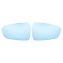 2PCS Wide Angle Side Mirror Glass Compatible with 2023 2024 Tesla Model S