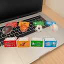 Cards Gifts for Kids School Classroom -24 PCS 2.4 In Foam Sport Ball Toys with Exchange Cards for Boys Girls,Valentines Birthday Party Favors Goodie Bag Stuffer Class Treats Prizes for Toddlers