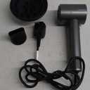 Hair Dryer, 160000 RPM Professional High-Speed Blow Dryer 2 Billion Negative Ionic Care Hair Dryer (Black Gray)