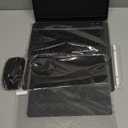 Keyboard Case for Samsung Galaxy Tab S10 FE/S10 Lite/S9 FE 10.9 2025/Galaxy Tab S9 11 Inch 2023, Mouse and Detachable Bluetooth Backlit Keyboard, Folio Cover with Pen Holder (Black Marble)