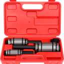 SCITOO 3-Pieces Pipe Expander Tool Set 1-1/18'' to 3-1/2'', Tail Pipe Expander Compatible with Most Vehicles and Trucks