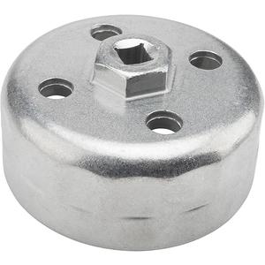 QHDSGZS Heavy Duty 90.2mm 15Flutes Oil Filter Wrench Compatible with Land Rover and Jaguar  Fits 3.0L & 5.0L Gas Engines