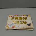 3 x Gold Prom Balloons 2026, 16 Inch Prom 2026 Balloons for Proms Decorations 2026 Preschool College Graduation Party Decorations Supplies