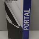 Carry Case designed for Playstation Portal remote player for PS5 Console holds accessories, Travel and Storage Protection for headset charger and more WHITE/BLACK - Easy Clean Case Gift box Edition