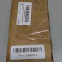 Blulu 1 Set 3-1/2" Newel Post Mounting Kit 4 Pcs L Bracket Metal Post Anchor with 4 Pcs Red Oak Wooden Trim Deck Base Fasteners for Fastening Handrails Balustrades to Stairs and Floors