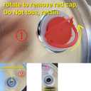 Replacement for Blackstone Griddle Drip Pan  Fits 17",22" Griddles, Grease Tray Free one-Gallon Capacity Steel Pail