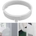 Pssopp Air Conditioner Hose Connector Round Tube Conditioner Adapter Air Conditioner Exhaust Hose Coupler for Mobile Air Conditioning KYR 35