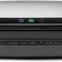 Fellowes Jupiter 2 125 Laminator with 10 Pouches, 12.5 Inch (5734101), Black & Grey