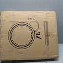 18-Inch Ring Light, 55W Dimmable 5500K Light with 240 LEDs Color Filter, Soft Tube and Carrying Bag for YouTube, TikTok, Selfies and Photography, Compatible with Camera and Smartphones