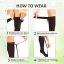 Plantar Fasciitis Stretch Sock Non Slip Calf Night Relief for Heel High Arch Pain Achilles Tendonitis Therapy Foot Support Sleeve Stretcher Compression Sleeve Men Women Ultrastretch Night Sock