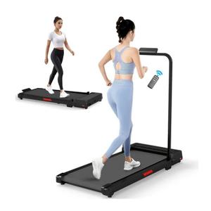 Tomile Walking Pad for Home, 3.0HP Quiet Folding Treadmill with 300lbs Capacity, Portable Under Desk Treadmill with Remote Control