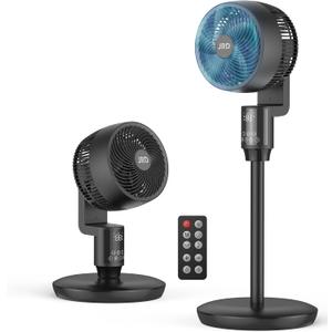 JRD Fan for Bedroom, 70 Oscillating Standing Fan, 100ft Pedestal Fans for Home Office