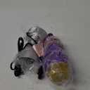 Lava Lite 21250400US2125 Lava The Original Silver Base Lamp with Yellow Wax in Purple Liquid, 14.5", Yellow/Purple