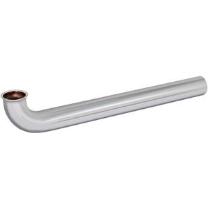 EZ-FLO Heavy Duty Brass Waste Arm with Direct Connection, 15 Inch Length, 22 Gauge, Chrome, 35017