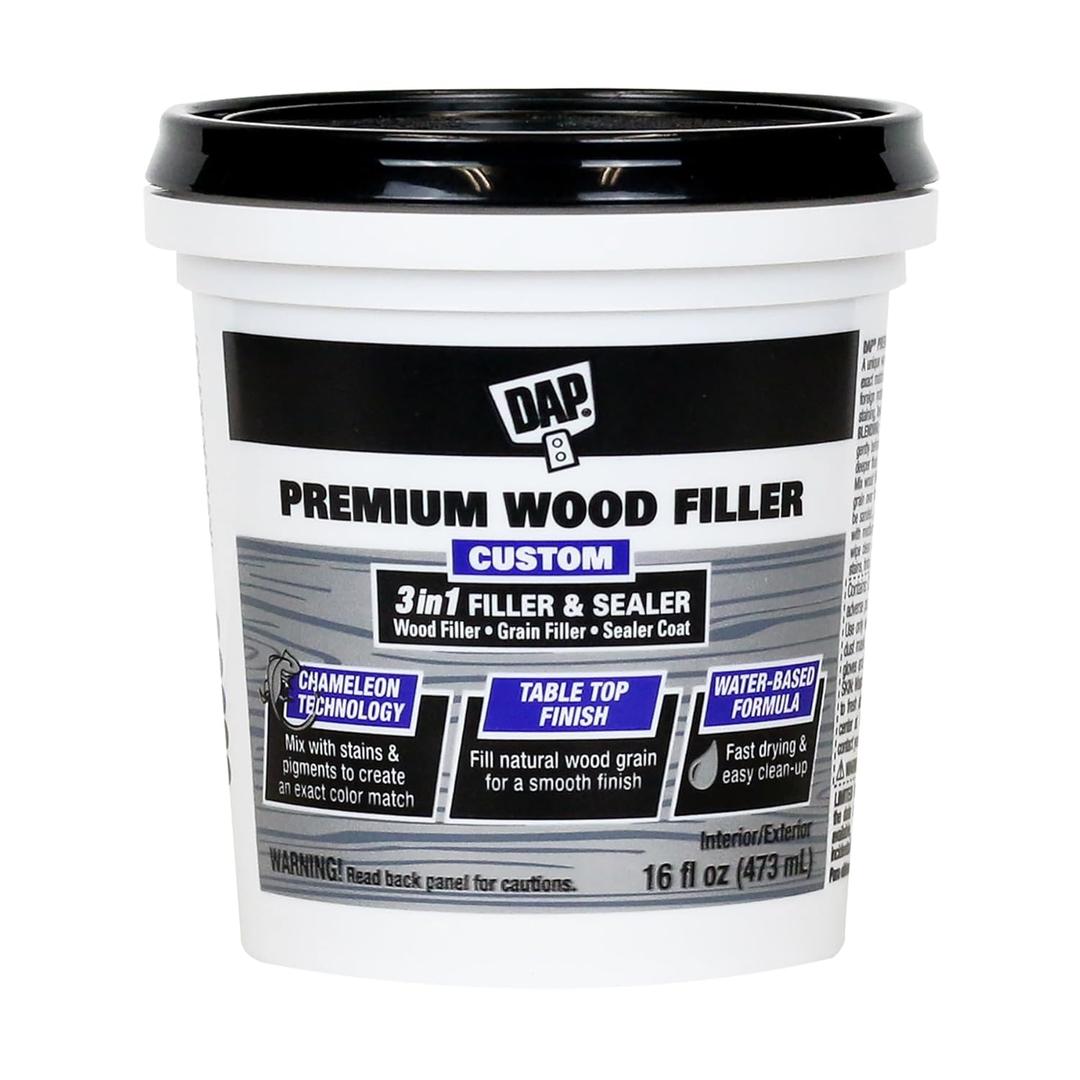DAP Products Premium Wood Filler, White 16 FL OZ (16 oz)