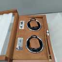 ROTHWELL Double Watch Winder for Automatic Watches with Quiet Motor with Multiple Speeds and Rotation Settings (Tan/Brown)