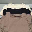 3 Pack Women's Tank Tops Summer Square Neck Tee Casual Sleeveless T Shirts 2025 Fashion Beach Vacation Clothes, XL