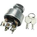 Ignition Switch with Keys for Hy-Ster Forklift 272041 Replace Cl-ark 2394129 Dae-woo D147482 Cr-own 108066