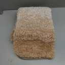 OLANLY Bathroom Rugs Mat 24x16, Extra Soft Absorbent Microfiber Bath Rugs, Rubber Backing, Quick Dry, Machine Washable Bath Mats for Bathroom Floor, Tub and Shower, Home Decor Accessories, Beige