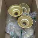 Gold Metal Cake Stands Set 3 Piece Dessert Table Display For Wedding Birthday Christmas Parties