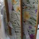 Aurlan Boho Watercolor Wildflower Framed Canvas Wall Art Set-24“x36 x3