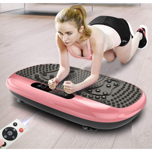 Vibration Trainers Rejection of Fat Vibration Plate Machine Fitness Body Shaper Slim Trainer Weight Loss Equipment for Exercise Workout Home Gym