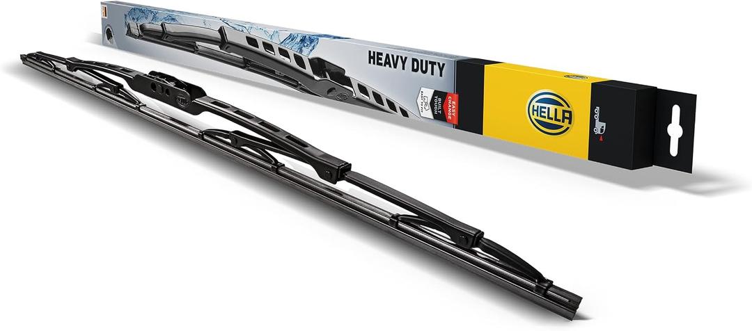 Hella OE Quality 32 Inch All Seasons Graphite-Coated Rubber Heavy Duty Wiper Blade (Single Blade) / 191398321