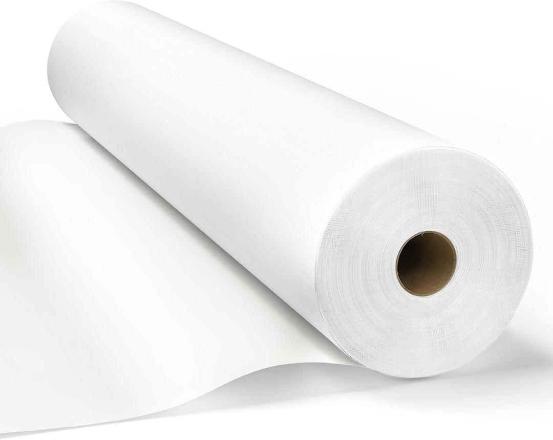 70.5" x 30" Sheets - 1 Roll - 50 Perforated Sheets - face Hole - Non-Woven Paper Exam Table Cover - 30GSM - Disposable Massage Table Sheets - Facial/lash Bed/spa - Latex-Free Recyclable