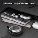 3-in-1 Travel Charger, Compatible with MagSafe, Portable Wireless Charging Hub, Compatible with Apple Devices, iPhone 16/15/14/13/12 Series, Apple Watch Series 10 to 1 & Ultra, AirPods