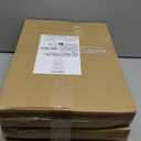 Amazon Basics Dustpan Broom Set with Easy Assembly and Long Handle, Blue and White Pack of 3