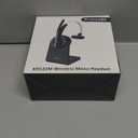 Bluetooth Headset, Wireless Headset with Microphone for PC, V5.2 Computer Headset with Noise Cancelling Mic, USB Dongle, Charging Base & Mute Button for Work, Cell Phones, Computer (Black)