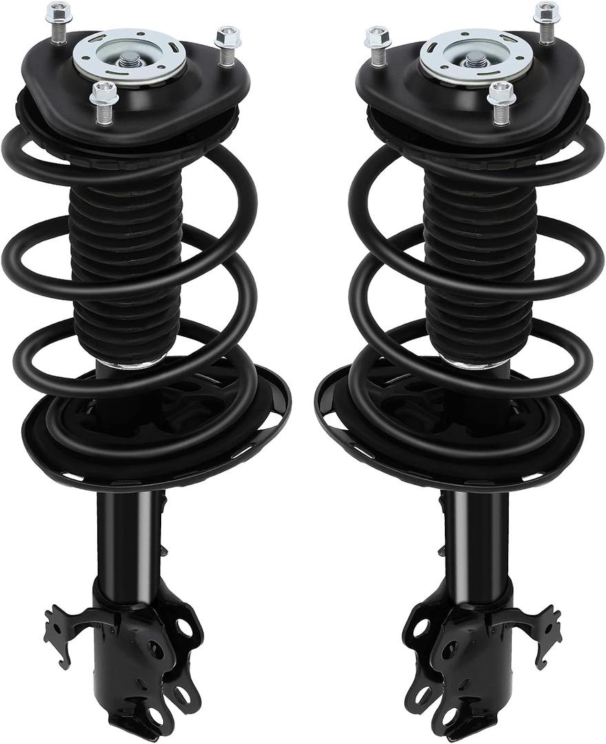 Complete Struts Shock Absorbers Fits for Toyota RAV4 (2.4L L4) 2006 2007 2008, for Toyota RAV4 (2.5L L4) 2009 2010 2011 2012 cciyu 172276 172275 Quick Struts Assembly Front Pair Struts 4WD AWD FWD
