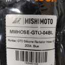 Mishimoto MMHOSE-GTO-04BL Silicone Radiator Hose Kit Fits Pontiac GTO 2004 Blue