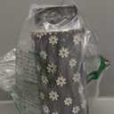 Foreside Home & Garden Rustic Whitewashed Floral Galvanized Metal Decorative Vase (71)