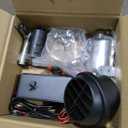 12000W Diesel Heater, 110V/24V/12V Professional Parking Heater with Remote Control and LCD Display, All-in-One Diesel Air Heater Instant Heat Low Noise for RV Truck Boat Bus Home Shop(NO Ticking)