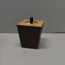 Premium Walnut Square Furniture Legs (Full Install Kit) - Pick Your Size and Color (3 Inches, Brown)