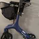 Drive Medical AeroWalk Ultra-Lite Rollator, 15.2 lb, 20" Seat Height, Blue