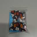 Maca Bates Halloween Dog Collar Spooky Ghost Dogs Collars with Bow Black and White Puppy Colar with Bowtie Adjustable Birthday Gift for XS Small Medium Large XL Girls Boys Male Female Dogs Pet