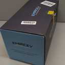 Emircey Clinical-Level Relief Cervical Neck Pillow for Sleeping, Orthopedic Contour Memory Foam Pillow for Side Sleepers, Cooling Reading Pillow for Neck Relief, Ergonomic for Back Stomach Sleepers (Queen, Snow White)