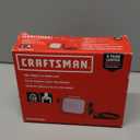 CRAFTSMAN 1100 Lumens 4000K LED Tiltable Portable Work Light in Red with 2-in-1 Adjustable Metal Rotating Stand and Handle, Impact-Resistant Glass Lens, 5FT Power Cord, ETL, Perfect for Job Site