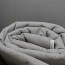 Area Rugs for Living Room 10x14 - Extra Large Machine Washable Vintage Oriental Soft Rug, Low Pile Thin Carpet with Non Slip Backing for Bedroom, Dorm, Dining Room, Indoor House, Office (Blue/Gray)