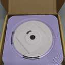 Portable CD Player with Bluetooth Desktop CD Player for Home CD Music Players with Remote Control,Timer,Built-in Dual Speakers with LED Display Home Audio Boombox FM Radio (Purple)