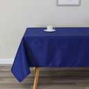 Tablecloth Royal Blue Jacquard Rectangle Table Cloth 54 X 104 Inch, Water Resistant and Wrinkle Free Table Cover for Outdoor,Indoor,Party,Wedding,Dining Room