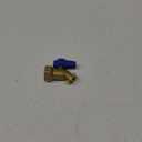 3/4 in FPT x 3/4 in GHT 1/4 Turn Brass Hose Bibb