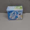 iClever BTH12 Kids Bluetooth Headphones, Colorful LED Lights, 74/ 85dBA Safe Volume, 85H Playtime, Bluetooth 5.2, Over Ear Headphones Built-in Mic for iPad/ Tablet/ Airplane, Blossom Pink