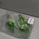 2 Pcs 9" Large Christmas Ball Ornaments - Shatterproof Finial Drop Decorations for Tree - Black Hanging Ornaments- Black Xmas Balls Decoration