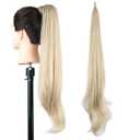IMISSU Hair Extension Pony Tail Flexible Hair Ponytails Hairpieces (Dirty Blonde)
