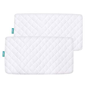 Waterproof Bassinet Mattress Pad Cover Compatible with Graco My View 4 in 1 Bassinet,, Ultra Soft Surface, Breathable and Easy Care