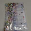 1368pcs 6mm Glass Beads for Bracelets, 34 Colors Crystal Beads for Jewelry Making, Funtopia Round Glass Beads for DIY Earrings Necklace Crafts with Spacer Beads and Charms, Solid and Gradient Colors